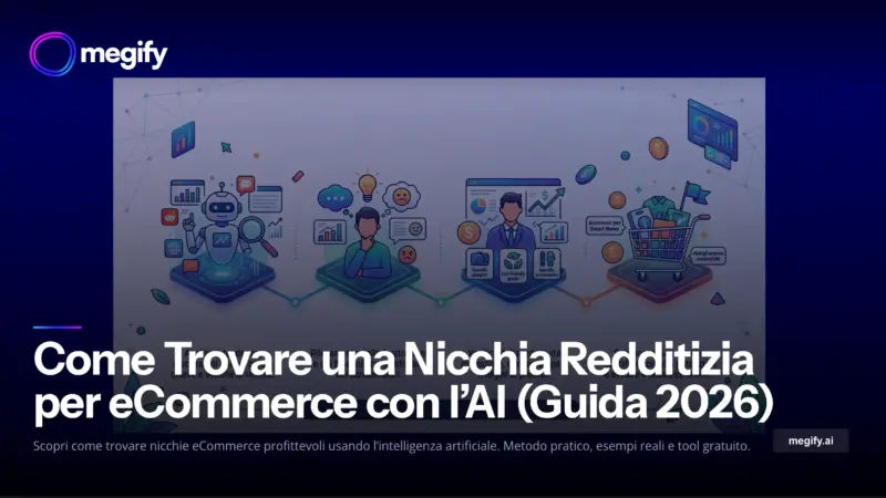 Come Trovare una Nicchia Redditizia per Ecommerce con l’AI (Guida 2026)