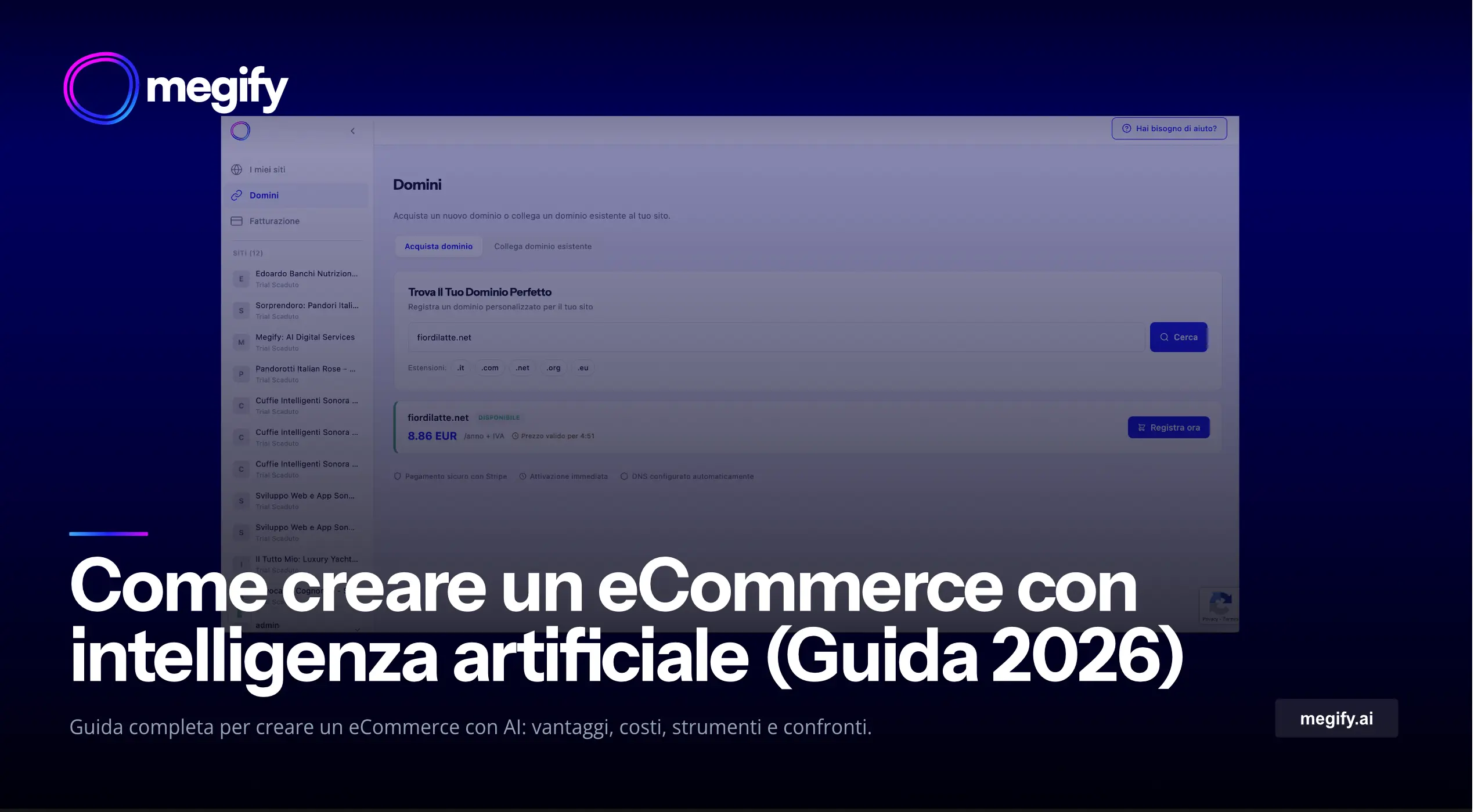 Come creare un ecommerce 2026